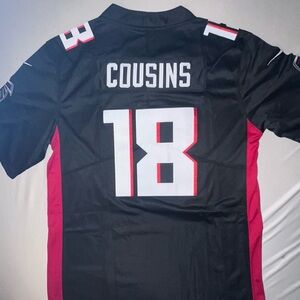 Kirk Cousins Black Atlanta Falcons Nike NFL On Field Football Jersey NWOT Large